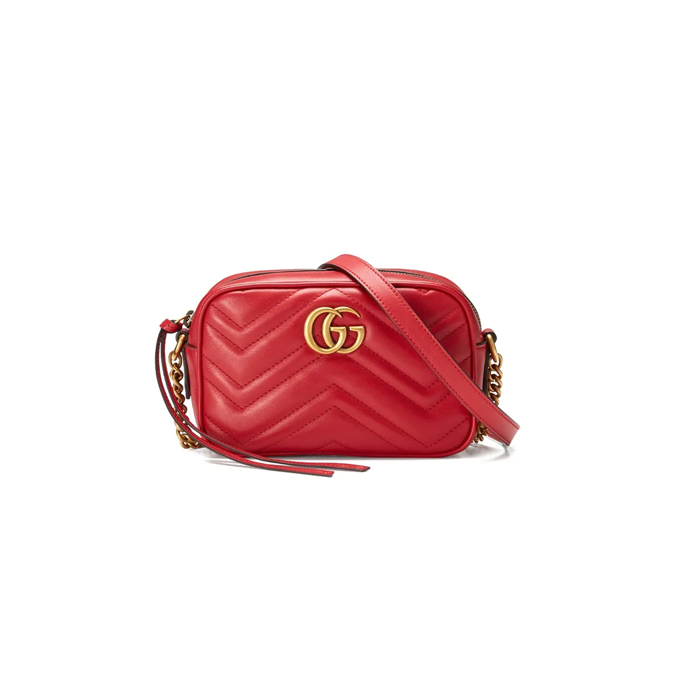 GUCCI GG MARMONT MINI CAMERA BAG 448065 (18*12*6cm)